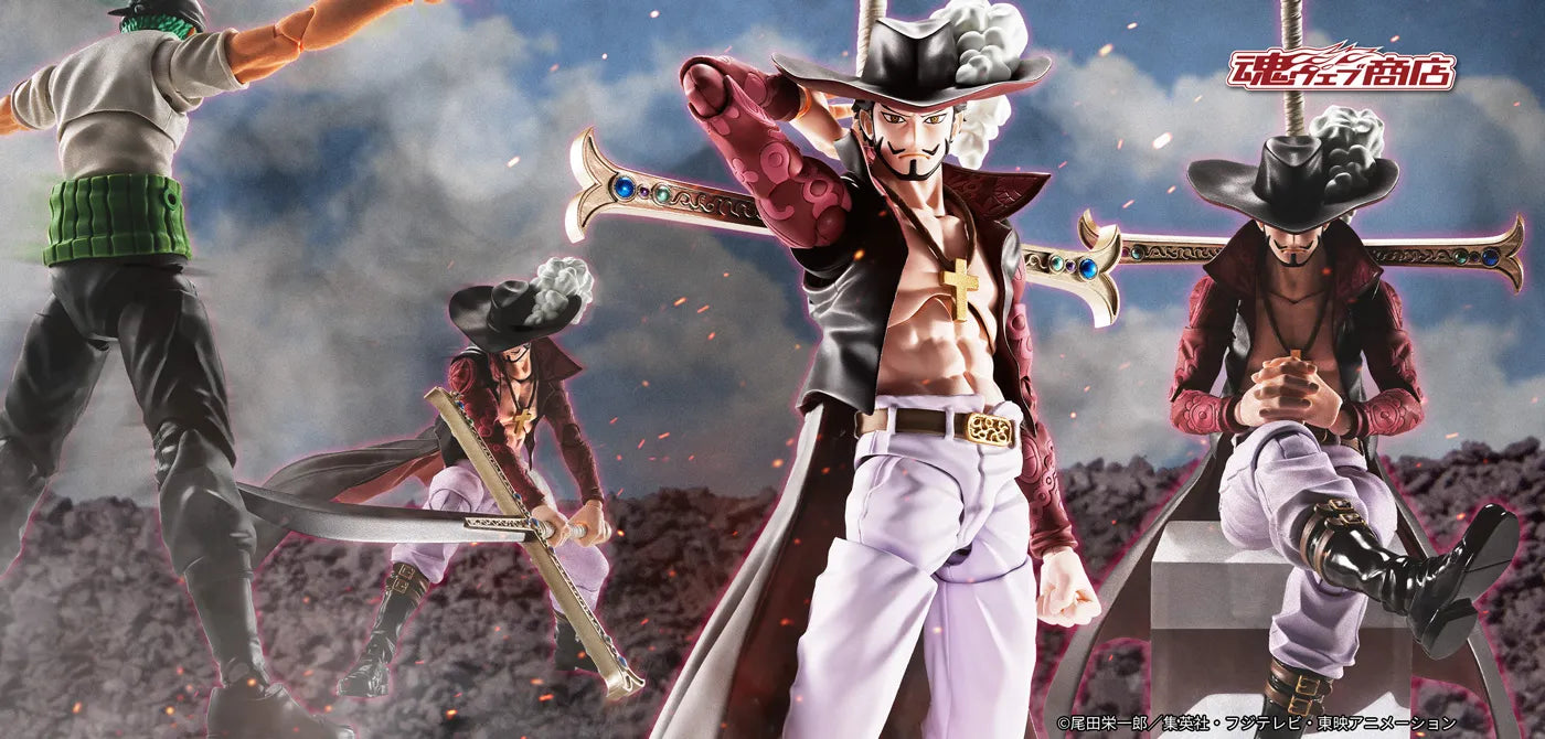 Bandai S.H.F - One Piece - Dracule Mihawk Hawk-Eye
