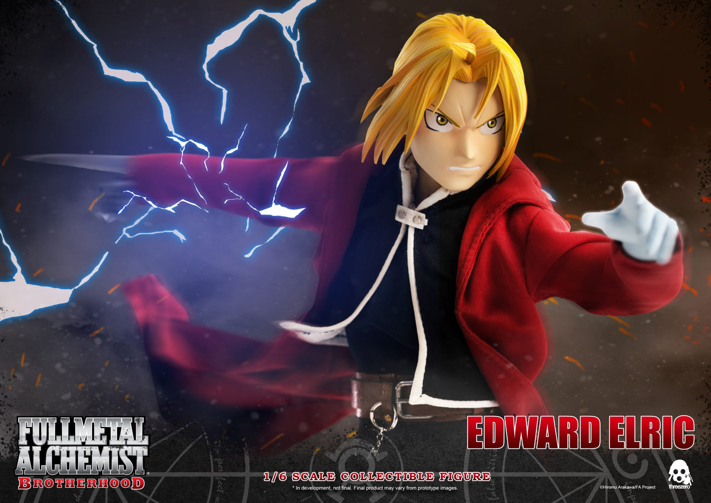 Threezero - Fullmetal Alchemist:  FigZero 1/6 Edward Elric + Alphonse Elric Twin-Pack