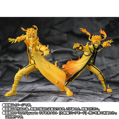 Pre-Order - Bandai S.H.Figuarts - NARUTO - MINATO NAMIKAZE [Kurama Link Mode] -Bond of Light That Shatters Darkness-
