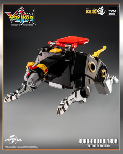 Threezero: Voltron: Defender of the Universe ROBO-DOU Voltron (Retro Toy Edition)