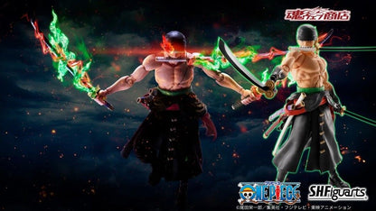 S.H.Figuarts Roronoa Zoro King of Hell One Piece display scene