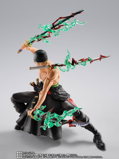 Roronoa Zoro King of Hell kneeling sword attack pose
