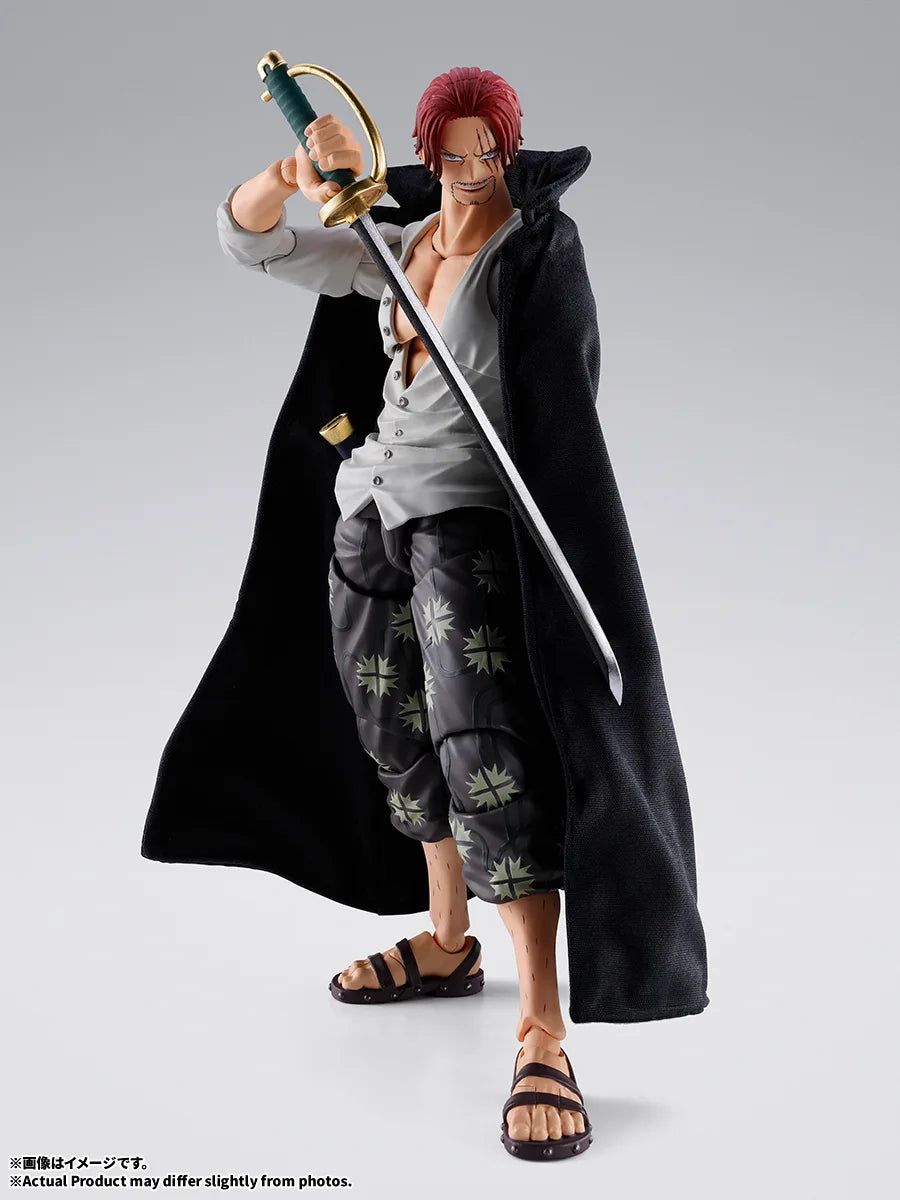 Pre-Order - Bandai S.H.Figuarts (SHF) - One Piece - Shanks - Marineford -