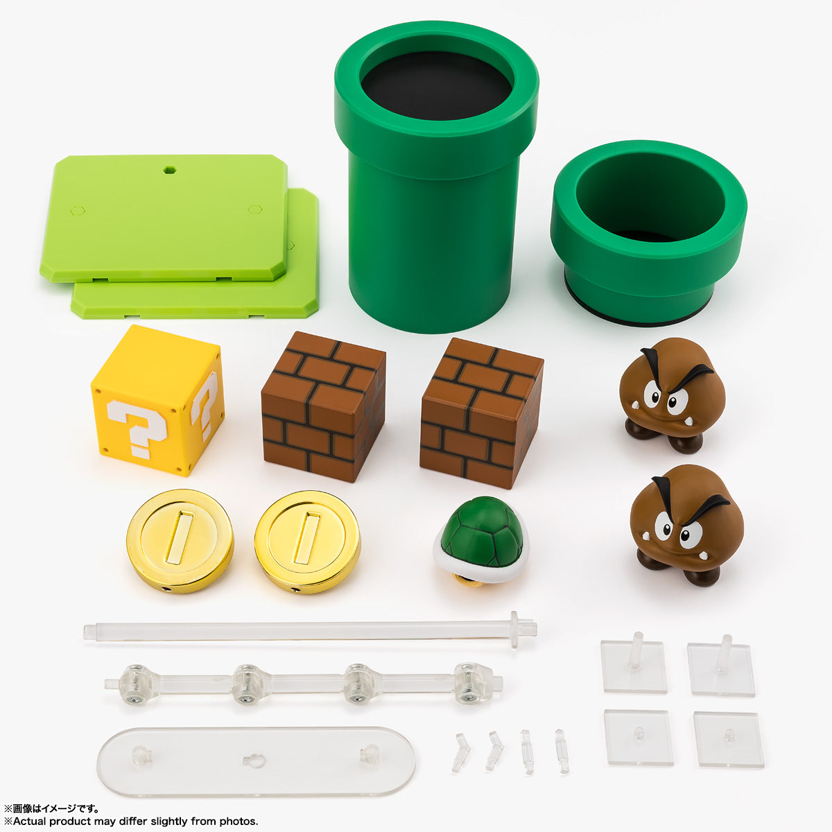 Bandai S.H.Figuarts (SHF) - SUPER MARIO: SUPER MARIO PLAYSET