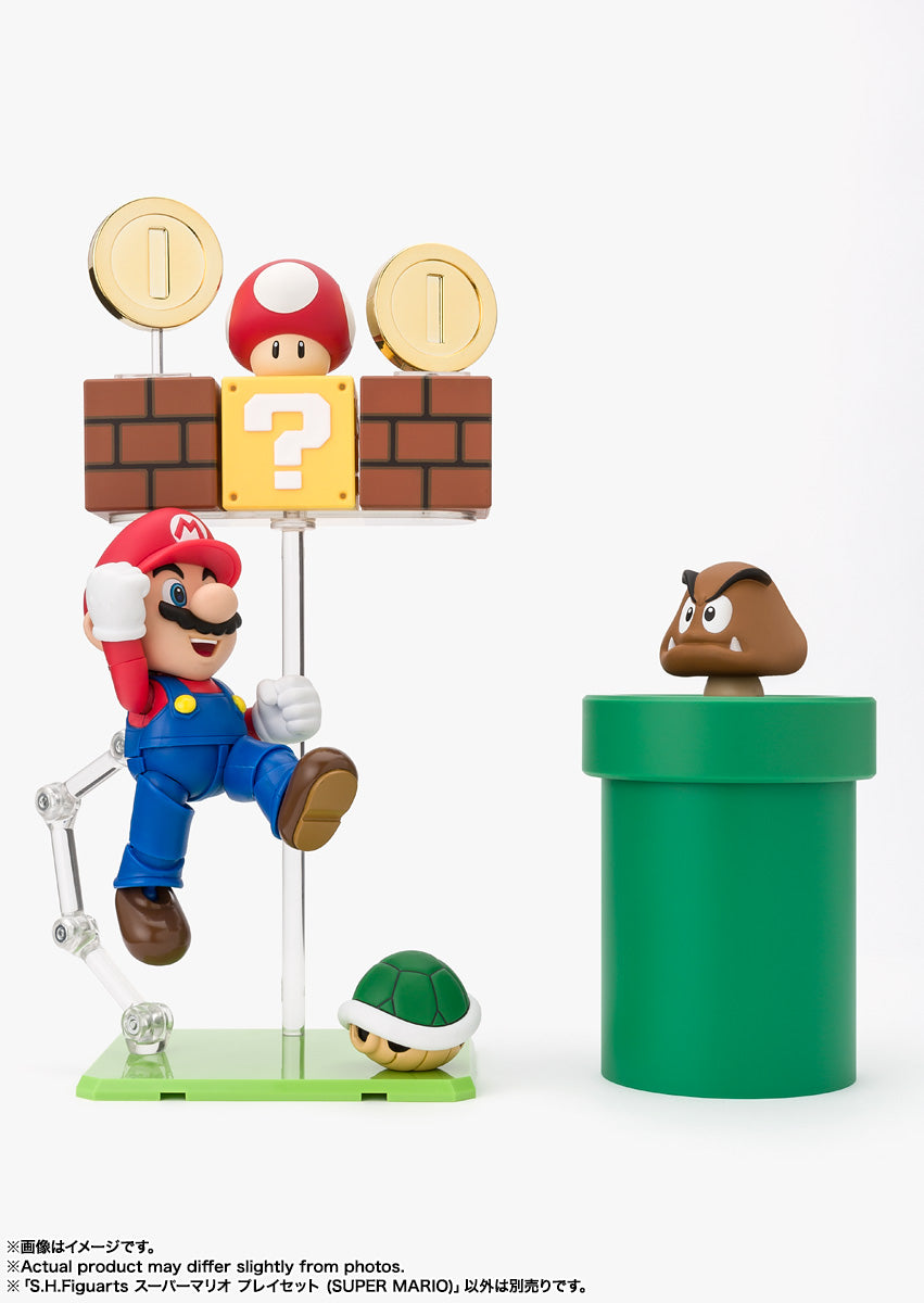 Bandai S.H.Figuarts (SHF) - SUPER MARIO: SUPER MARIO PLAYSET