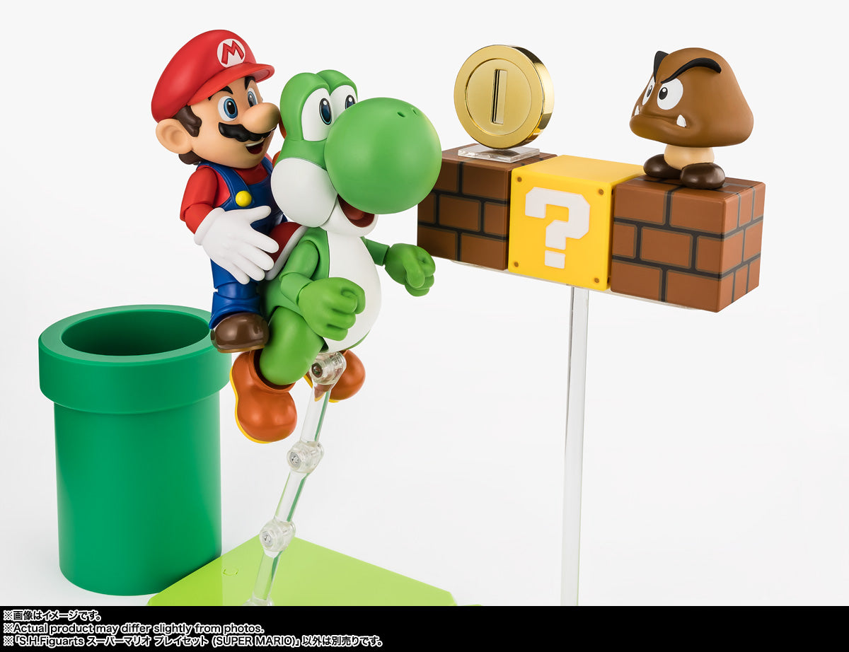 Bandai S.H.Figuarts (SHF) - SUPER MARIO: SUPER MARIO PLAYSET