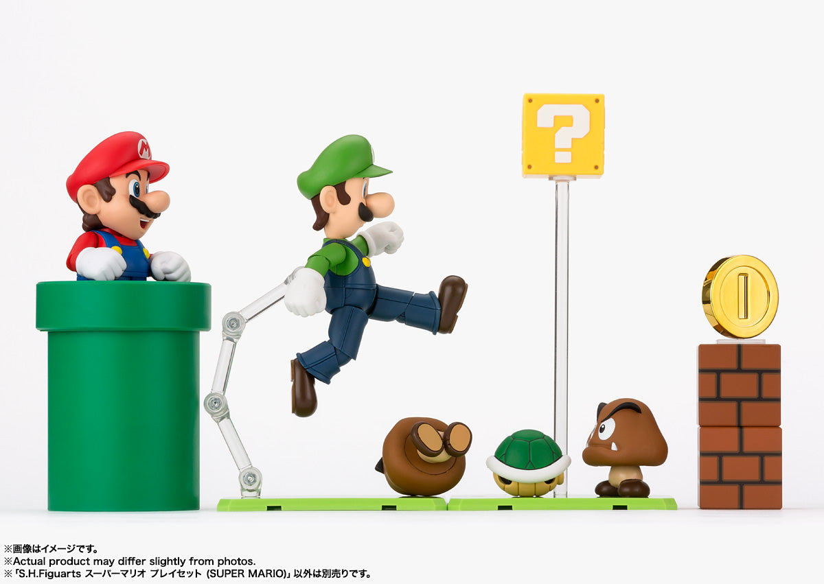 Bandai S.H.Figuarts (SHF) - SUPER MARIO: SUPER MARIO PLAYSET