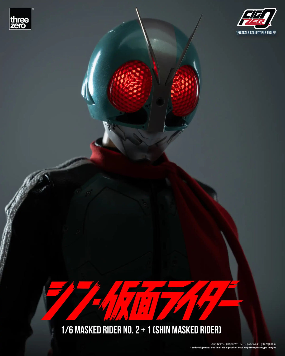Threezero: FigZero 1/6 Masked Rider No.2+1 (SHIN MASKED RIDER)