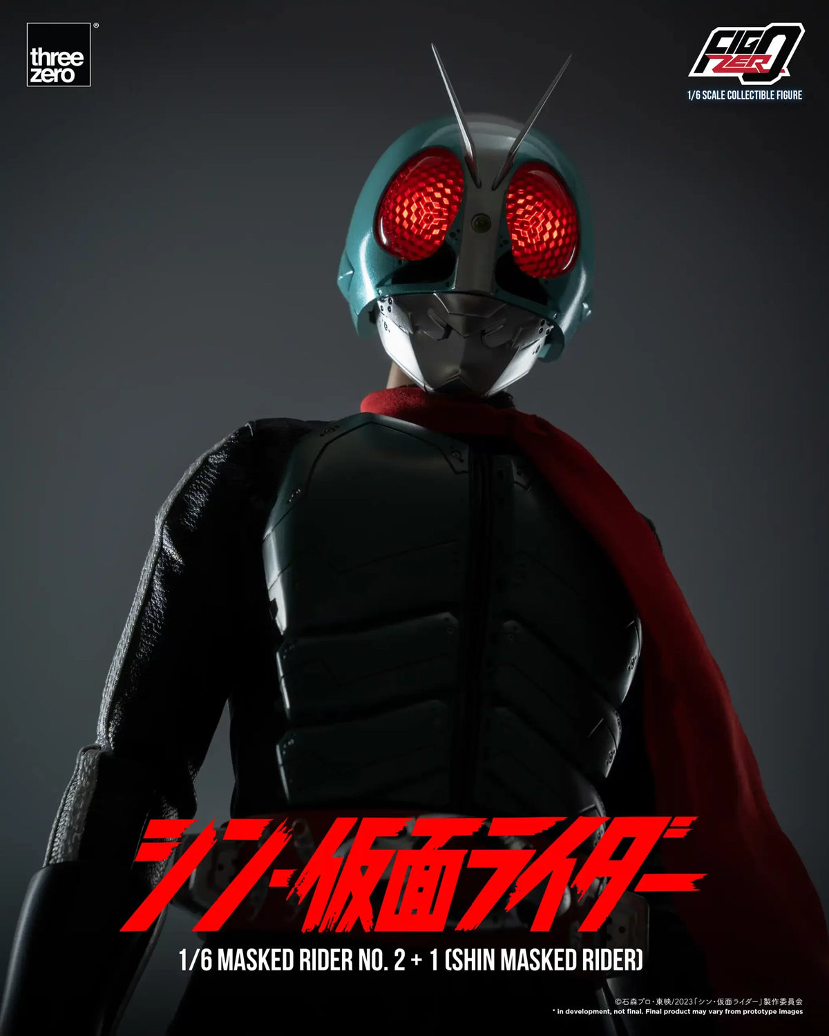 Threezero: FigZero 1/6 Masked Rider No.2+1 (SHIN MASKED RIDER)