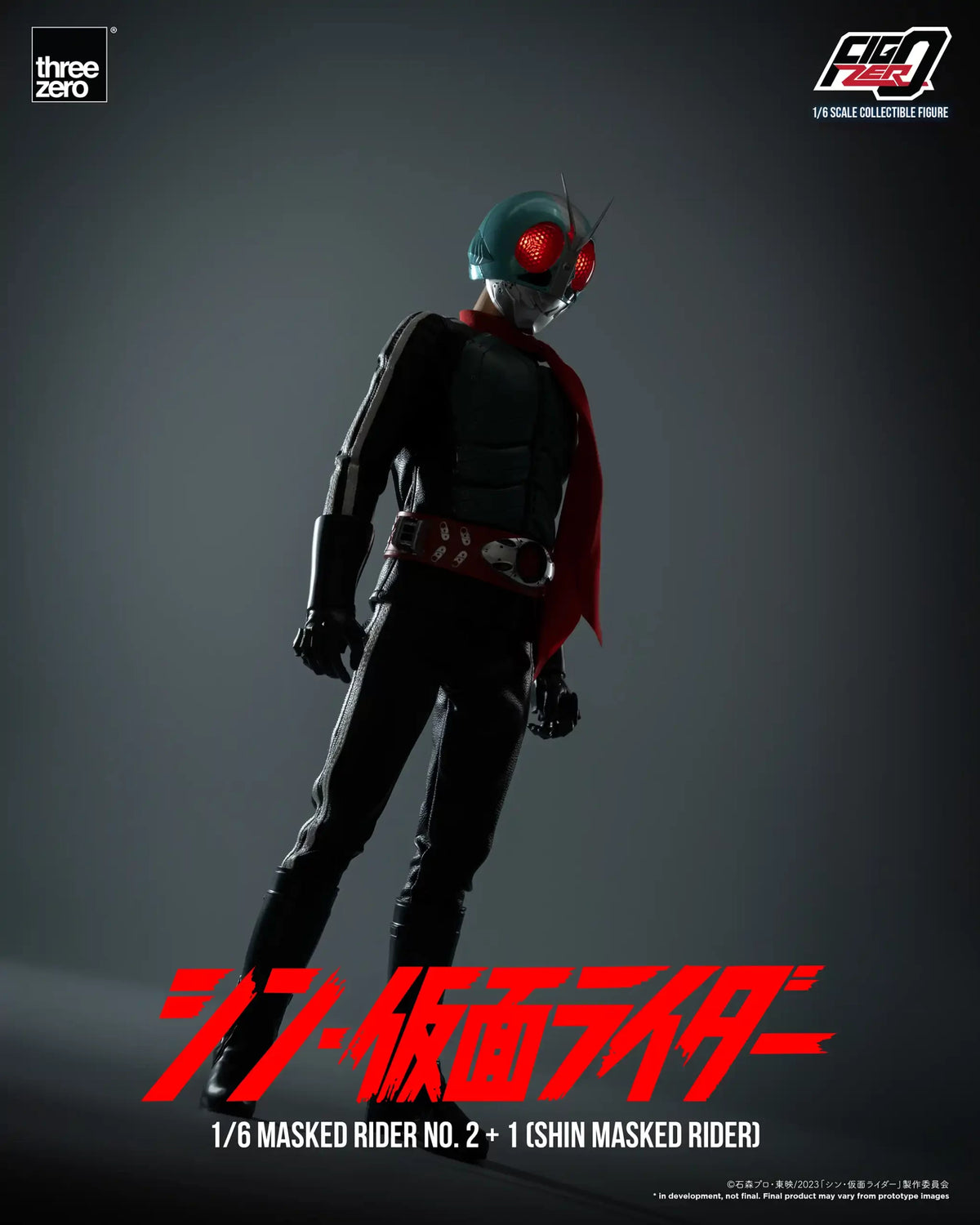 Threezero: FigZero 1/6 Masked Rider No.2+1 (SHIN MASKED RIDER)