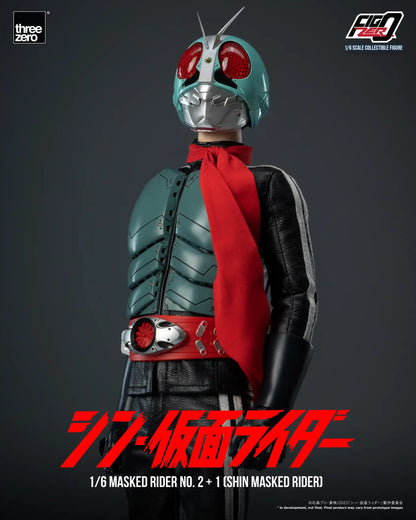 Threezero: FigZero 1/6 Masked Rider No.2+1 (SHIN MASKED RIDER)