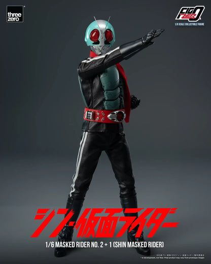 Threezero: FigZero 1/6 Masked Rider No.2+1 (SHIN MASKED RIDER)