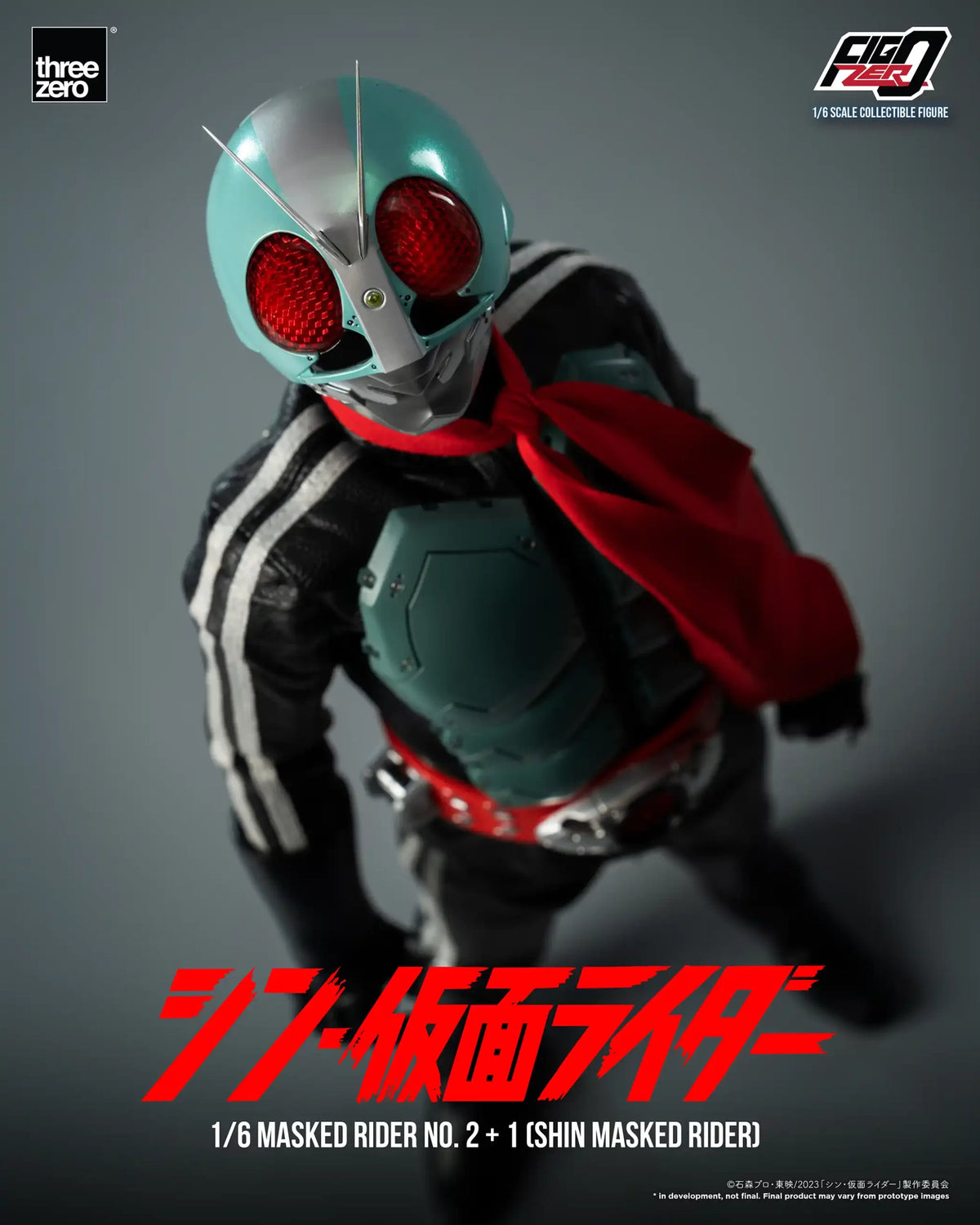 Threezero: FigZero 1/6 Masked Rider No.2+1 (SHIN MASKED RIDER)