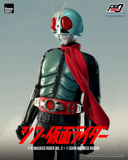 Threezero: FigZero 1/6 Masked Rider No.2+1 (SHIN MASKED RIDER)