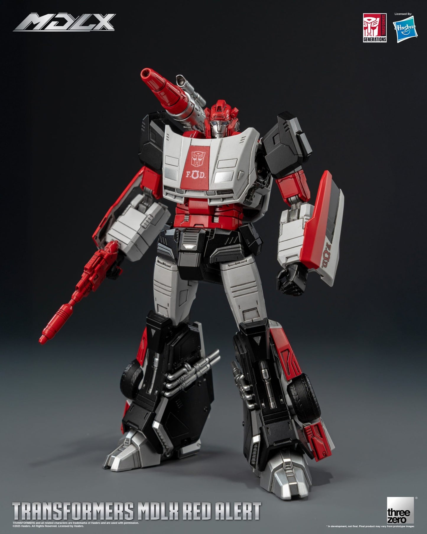 Threezero - Transformers MDLX Red Alert