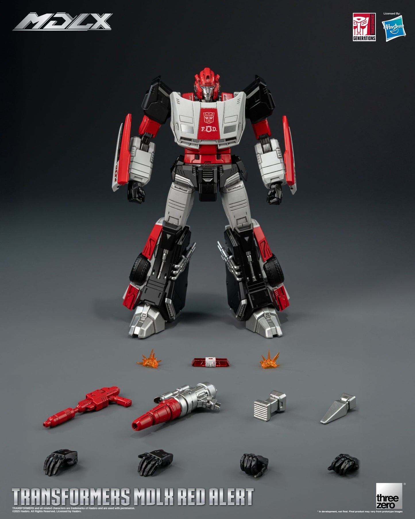 Threezero - Transformers MDLX Red Alert