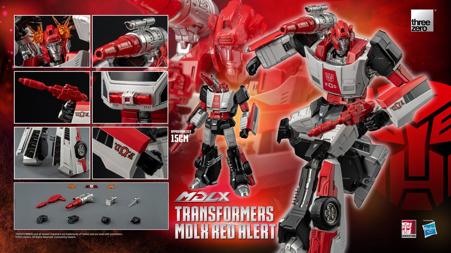 Threezero - Transformers MDLX Red Alert
