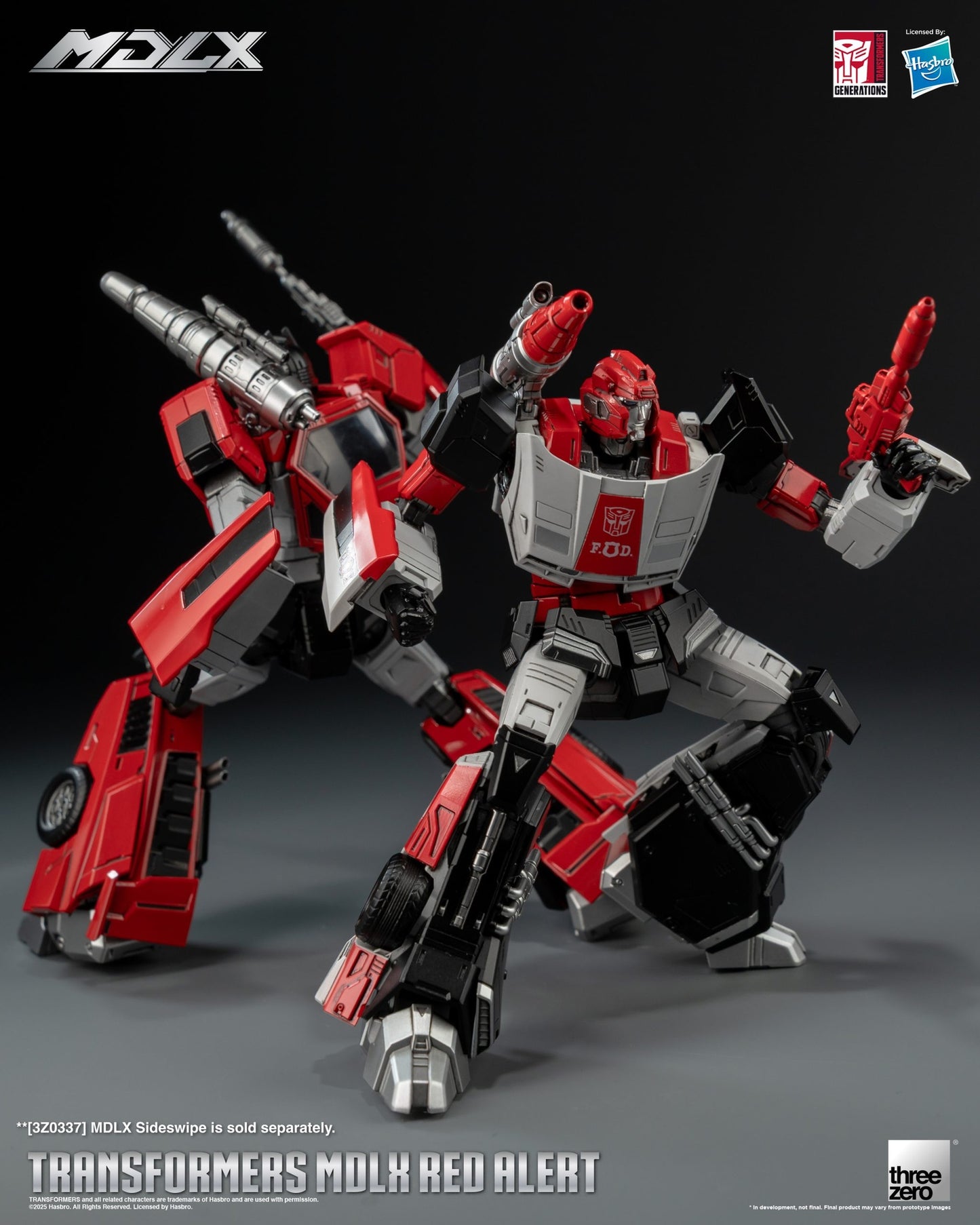 Threezero - Transformers MDLX Red Alert