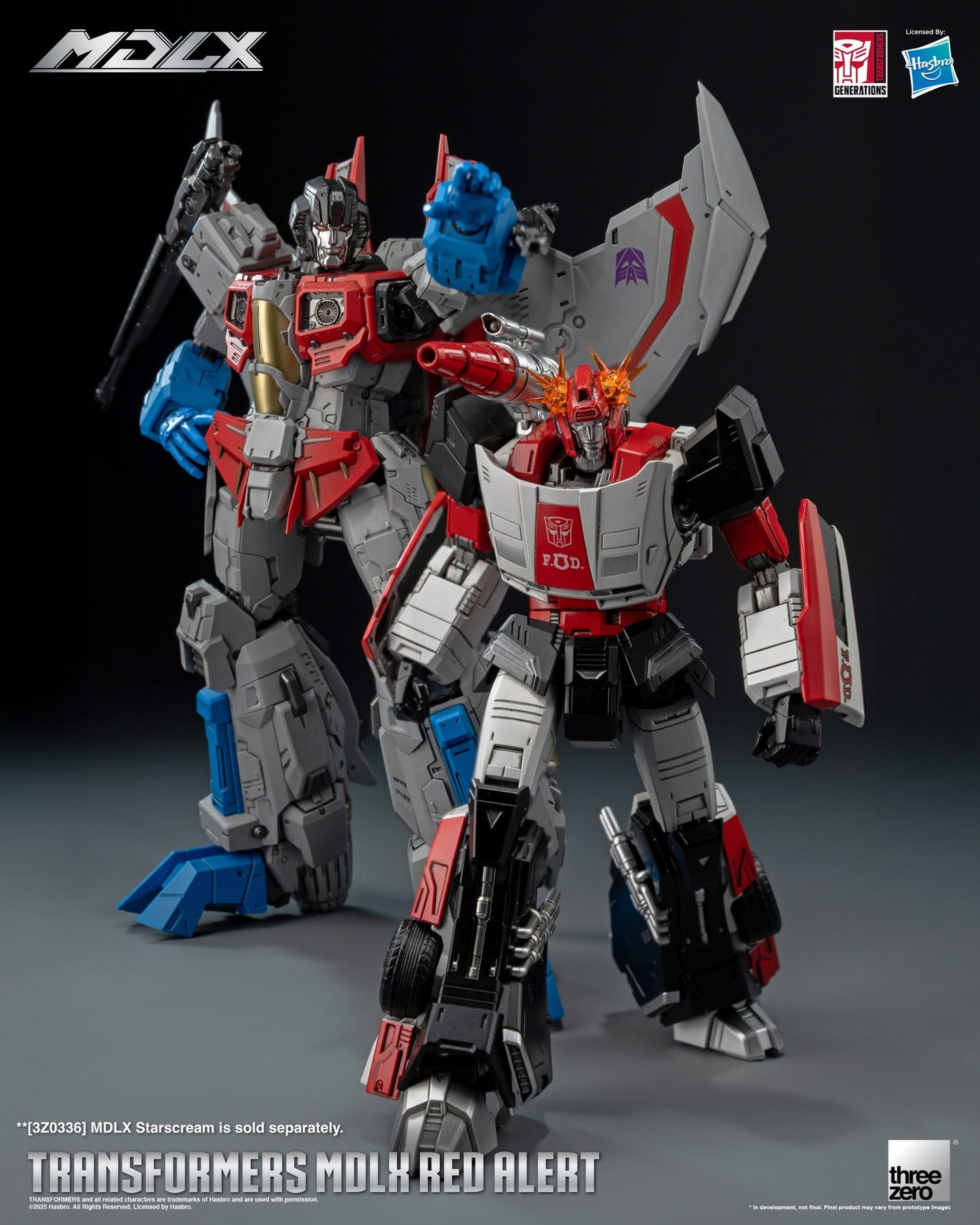 Threezero - Transformers MDLX Red Alert