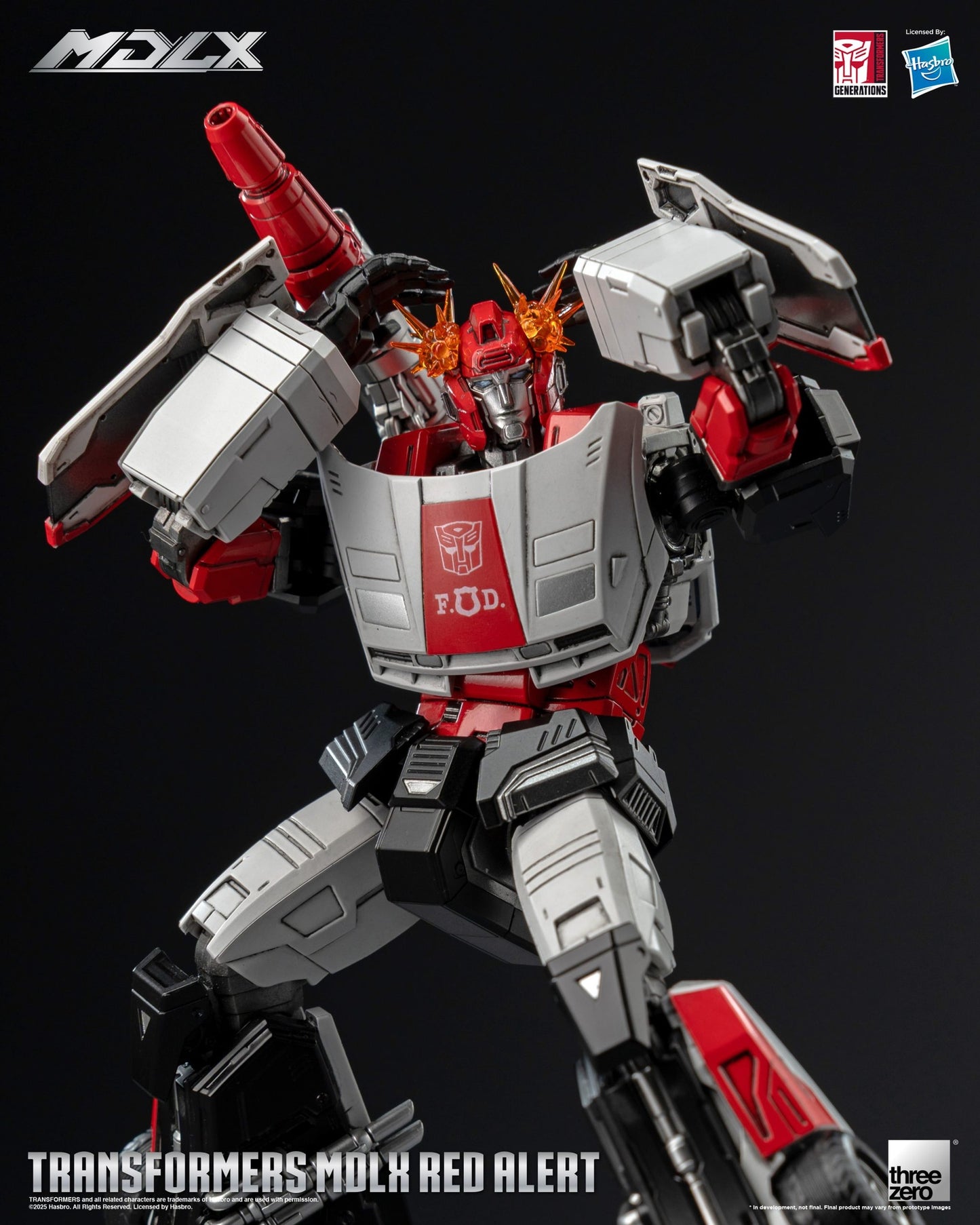 Threezero - Transformers MDLX Red Alert