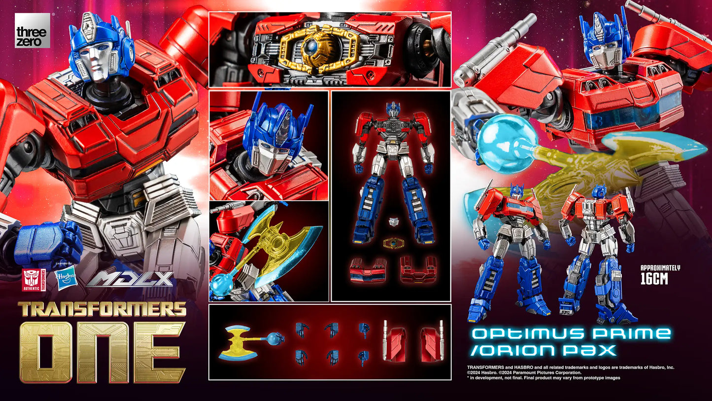 Threezero - Transformers One MDLX Optimus Prime/Orion Pax