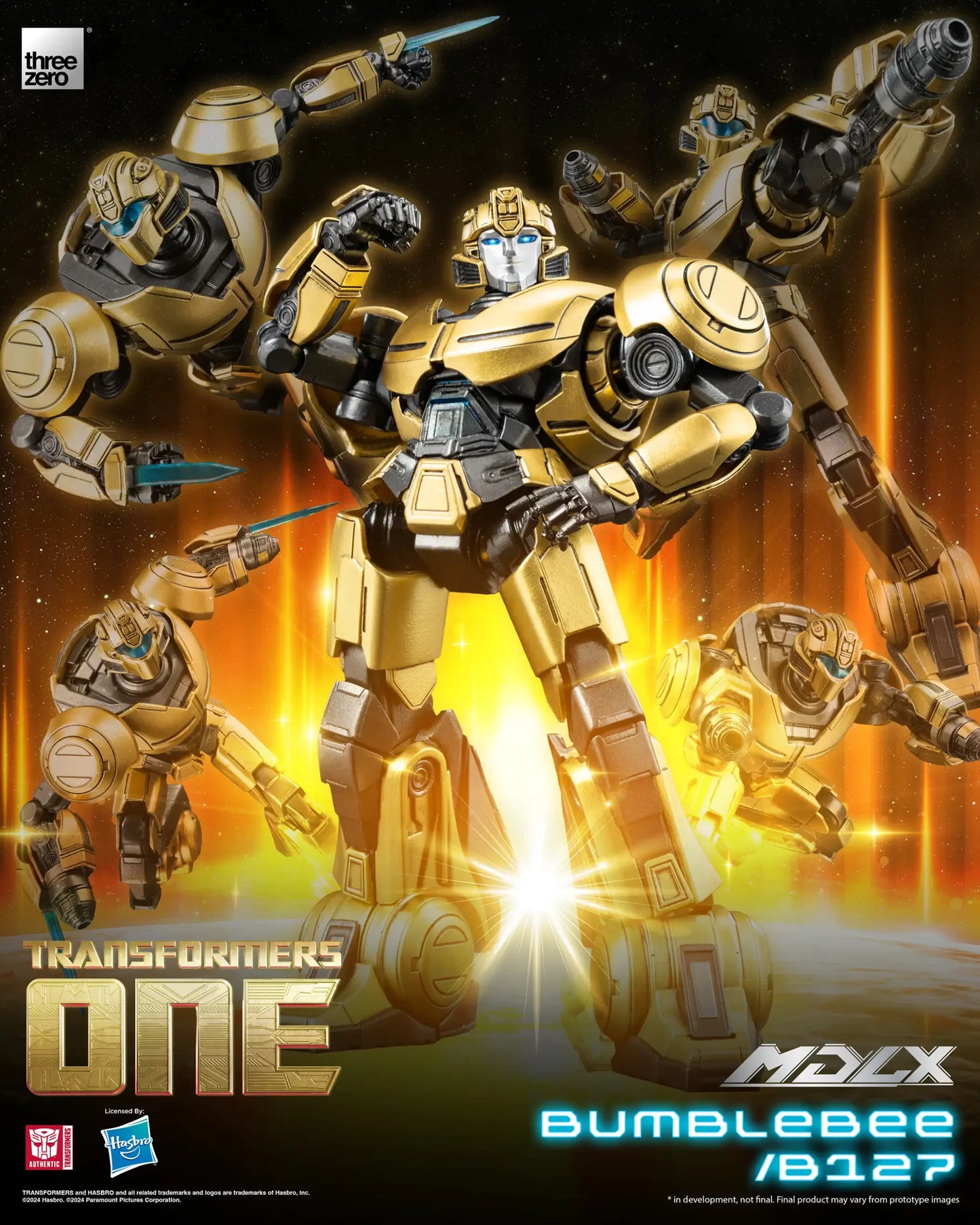 Threezero -Transformers One - MDLX Bumblebee B127